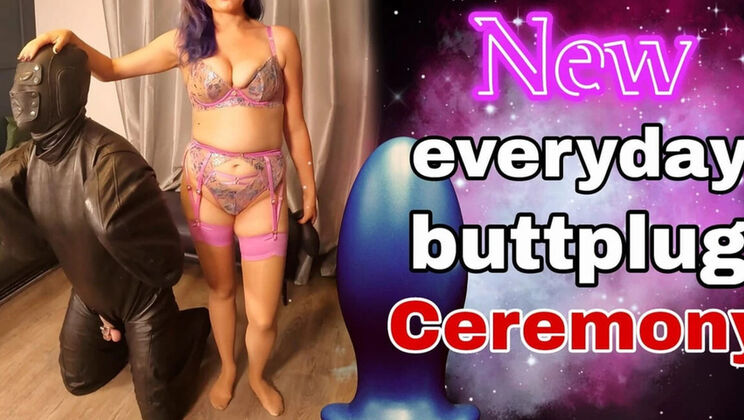 Training Zero Gets New Butt Plug Anal Ceremony