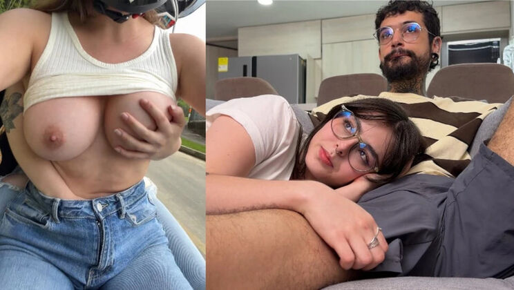 Stepmom and Her Friend Use My College Pickup For a Wild Threesome