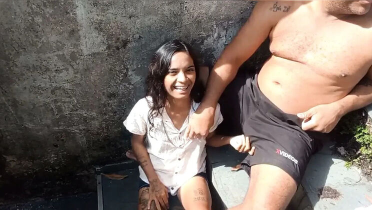 Stepmom Fucks Stepdad on the Stairs