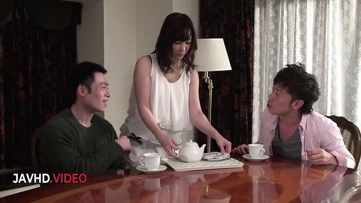 Hot Japanese MILF Kotone Kuroki Gets A Blowjob And Fucks Hard