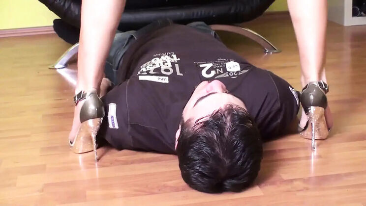 Goddess Sits on Face, Heels Restrict Breathing