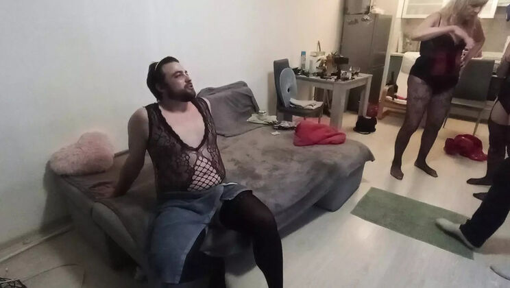 Hardcore Bisexual Cuckold Foursome Party with Czech Swingers