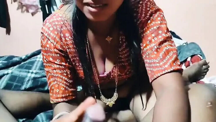 Sita Kumari Sucks Husband's Cock After Fucking on Holi Night