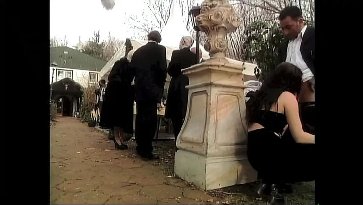 Vivian Schmitt Gets a Wedding Blowjob