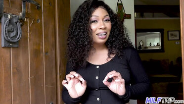 Horny Black MILF Anita Peida Heals a Big Cock