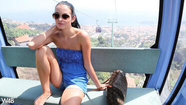 Stunning Babe Sapphira A Shows Off Her Hot Body Outdoors