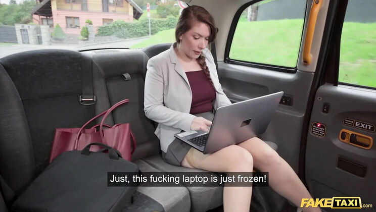 Fake Taxi - Russian MILF Sata Jones Shows Off Massive Tits and Gets Hardcore Public Fucked by Italian Driver