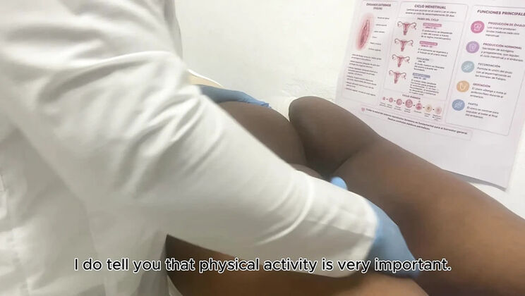 Patient begs doctor for his big cock right now