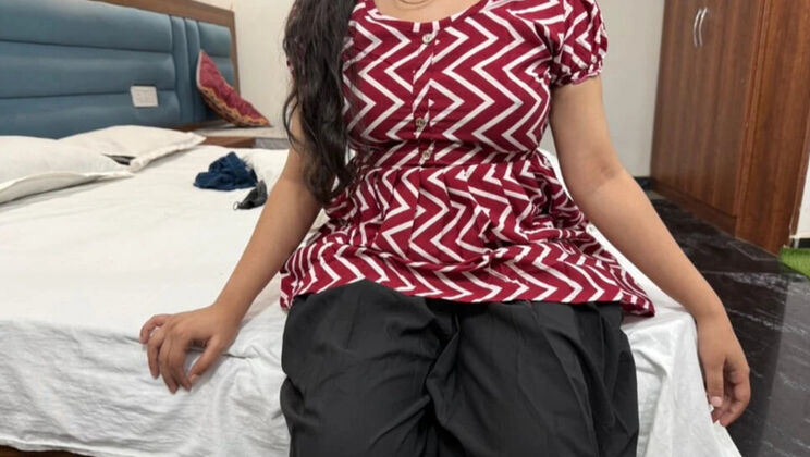 Muslim Sister Gives Step Brother a Messy Sloppy Blowjob
