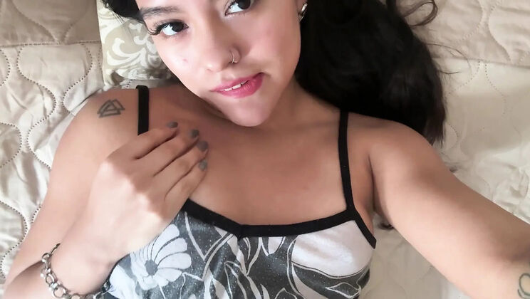 Suena's Tiny Pussy Pulse on Cam - Extreme Close-Up Fingering