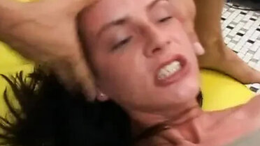 Petite 19-Year-Old Cutie Gets Stuffed and Banged in a Hardcore Gangbang