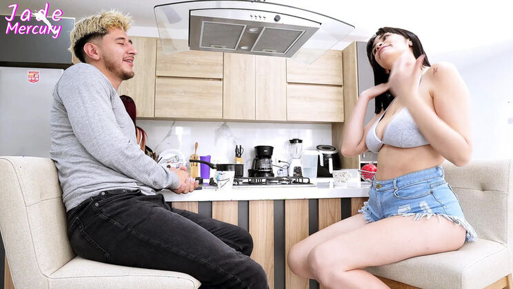 I Ask My Hot Latina Neighbor for Sugar, Her Hubby Whips Out His Big Dick Instead