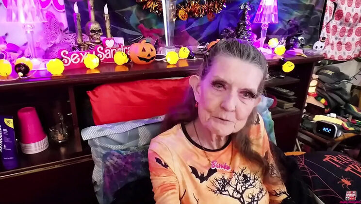 Sexy Sandra Halloween Dress Gets ATM From Sir Christopher