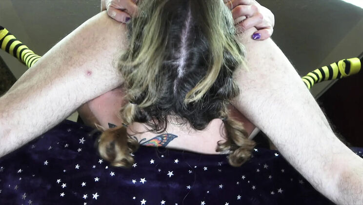 Naughty Little Bumble Bee Takes a Giant Cock in Her Juicy Ass