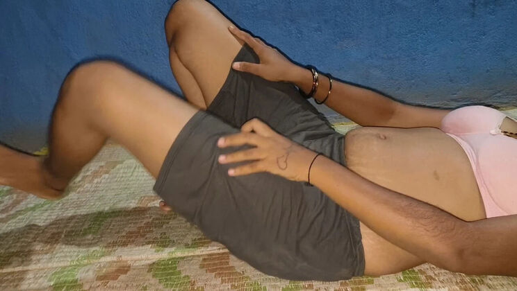 Desi wife Kavana fucks husband – homemade cumshot and moaning