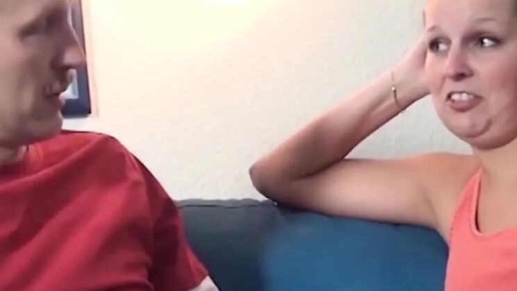 Greedy Slut Swallows Cum Straight From the Source