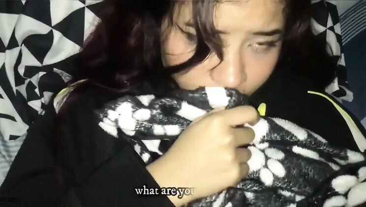Petite Latina Stepsister Naked in Her Room Gives Me Hot Blowjobs and Swallows the Cum POV