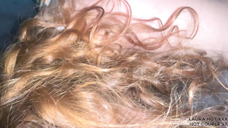 Extreme Close-Up: Eating Pussy and Wet Ass of Perverted Redhead Stepsister