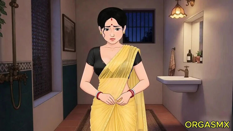 Desi Bhabhi Bathroom Sex – Hot MILF