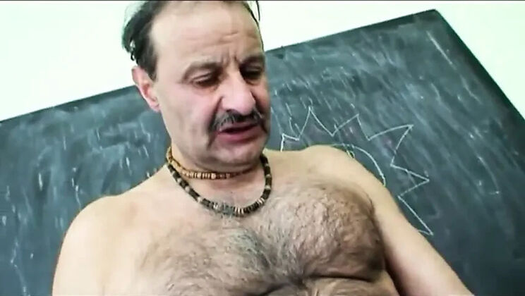 Old and Young Pussy Licking and Fucking Threesome in College