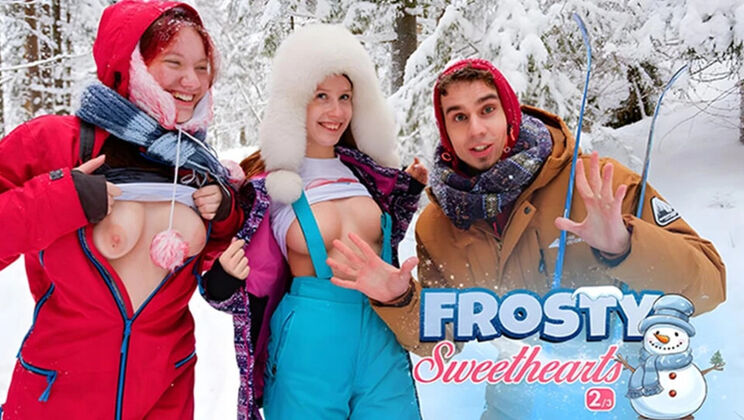 Frosty Sweethearts 2: Big Tits Teen Threesome at ClubSweethearts