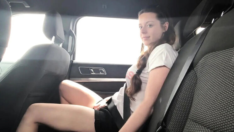 Nadia Foxx Gets Naughty in Uber Backseat