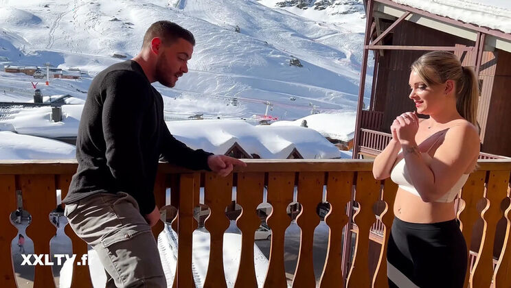 Tiffany Leiddi Big Tits Blonde Gets Pussy Eaten at the Chalet
