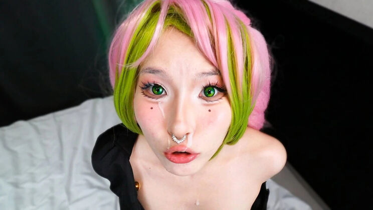 Shy Mitsuri Kanroji Cosplay Teen Gets Hard Doggy Style and Deepthroat Fuck – Amateur Homemade